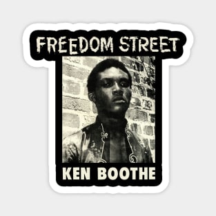 Ken Boothe : Freedom Street Vintage Artwork Magnet