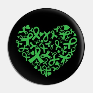 Heart of Awareness - Green Pin