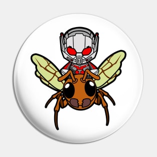 Antman riding Ant Pin