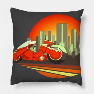 neo tokyo Pillow