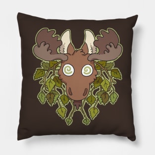 Moose Head Pillow