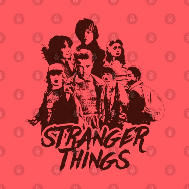 stranger things by ohnoballoons