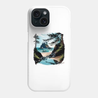 Secret Beach Oregon Phone Case