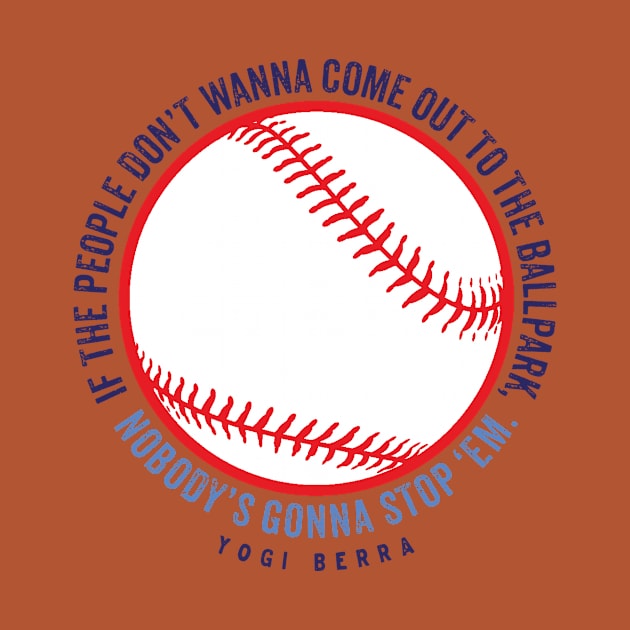 Yogi Berra by MindsparkCreative