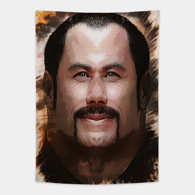 John Travolta Caricature Travolta Tapestry Teepublic