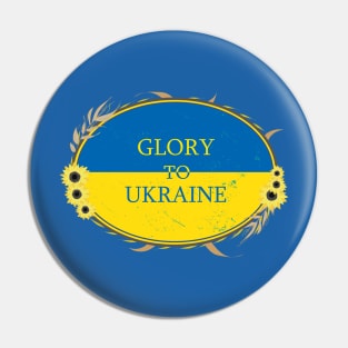 Glory To Ukraine Slava Ukraini Pin