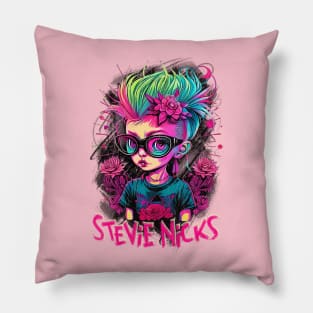 Stevie Rock Girl Pillow