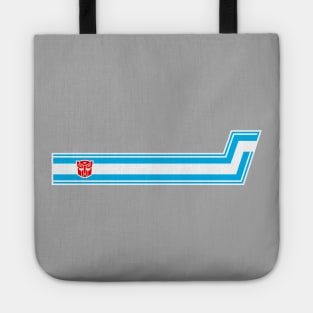 Optimus Prime Trailer Stripes Tote