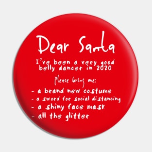 Belly Dancer's Christmas List 2020 Pin