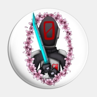 Borderlands Cherry Blossom Zer0 Pin