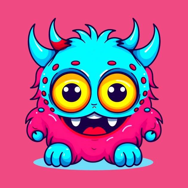 Cartoon Monster by unrefinedgraphics