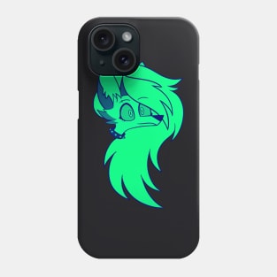 Loona wolf Helluwa boss - mint color Phone Case