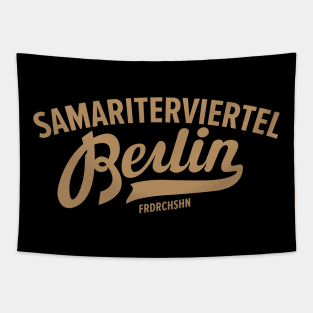 Friedrichshain's Samariterviertel  – Wo Kreativität und Gemeinschaft aufblühen Tapestry