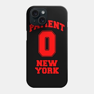 Patient Zero Zombie New York - Red Phone Case