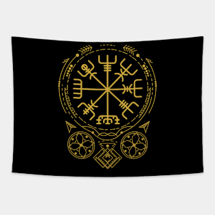 Vegvisir - The Viking Compass | Norse Pagan Symbol Tapestry