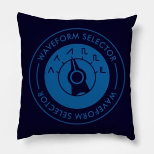 Analog Synth Waveform Selector Pillow