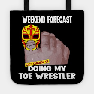 Doing My Toe Wrestler Tote