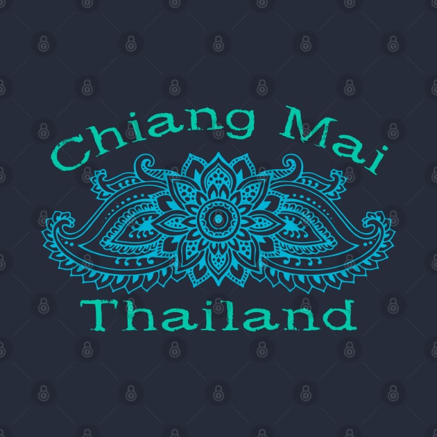 Chiang Mai Thailand Medalian Thai Digital Nomad by Pine Hill Goods