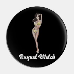 raquel welch monochrom Pin