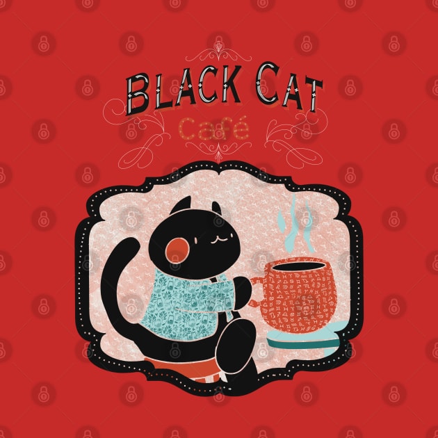 Black Cat Café by Dreamlara