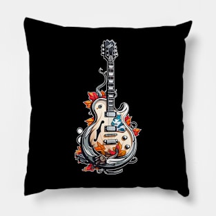 rock guitar t shirt gift Pillow