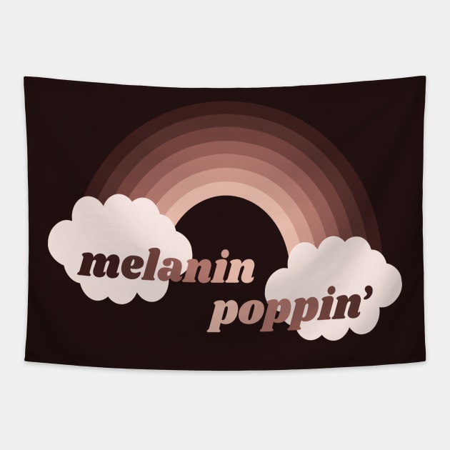 Melanin Poppin' Tapestry by sqwear