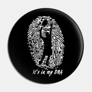 Tennis - It's In My DNA Gift For Tennis Players Pin