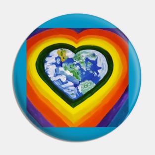 Love Our Earth Pin