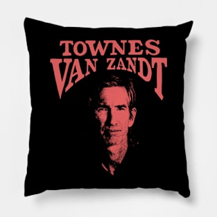 Townes Van Zandt Pillow