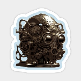 Steampunk Robot Magnet