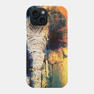 Elephant Sketch Phone Case