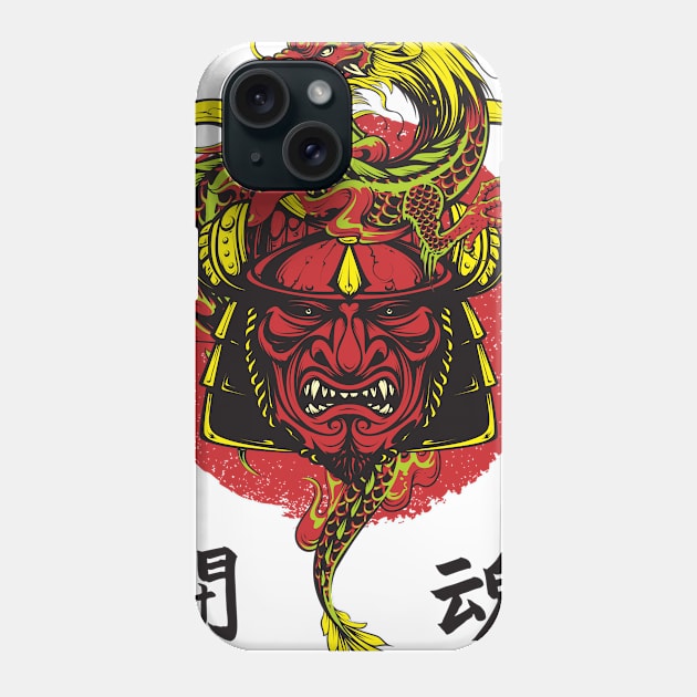 Fighting Spirit Phone Case by Insomnia_Project