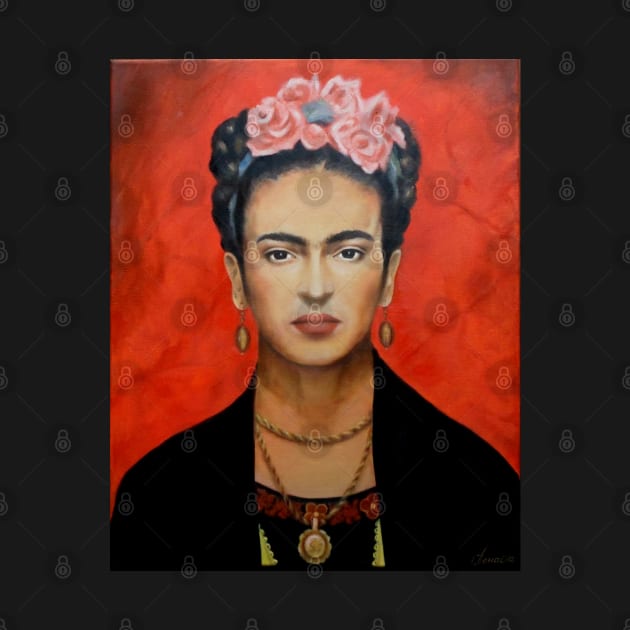 Frida Kahlo by Yelena Day Art