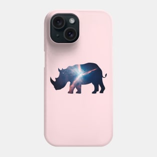 Strong Rhino Among Us Phone Case