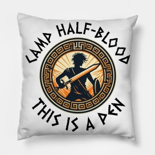 this is a pen - Camp Half-Blood percy jackson Pillow