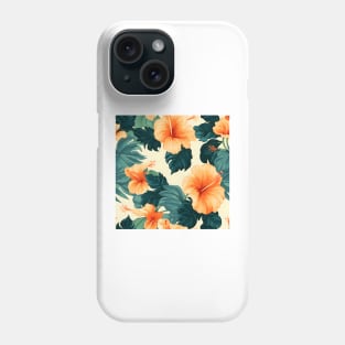 Hibiscus Flowers Pattern 19 Phone Case