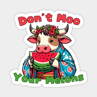 Watermelon cow Magnet