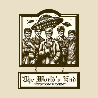 The World's End Pub Sign T-Shirt