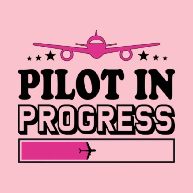 Pilot In Progress by David Brown