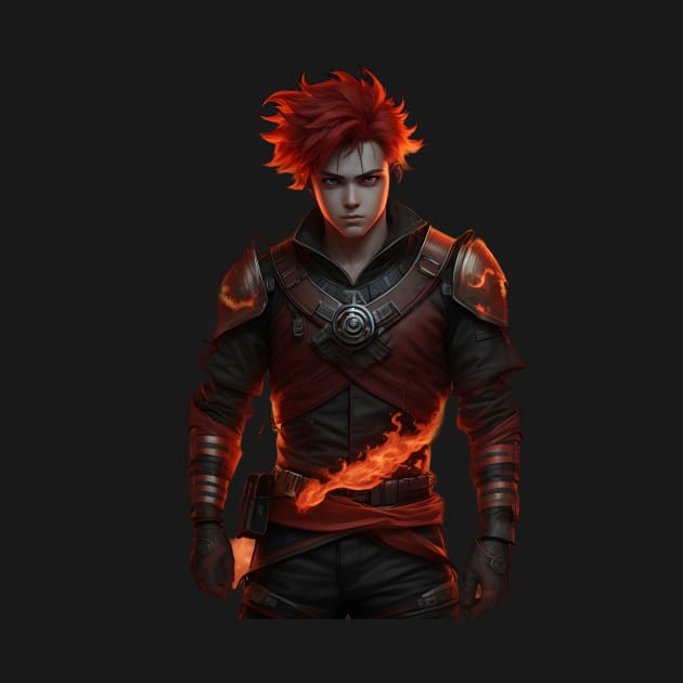 Fire Boy by JayDs Shop