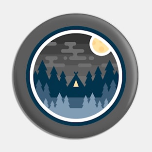 Woods Badge Night Pin