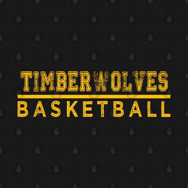 Awesome Basketball Timberwolves Proud Name Vintage Beautiful Team by Frozen Jack monster