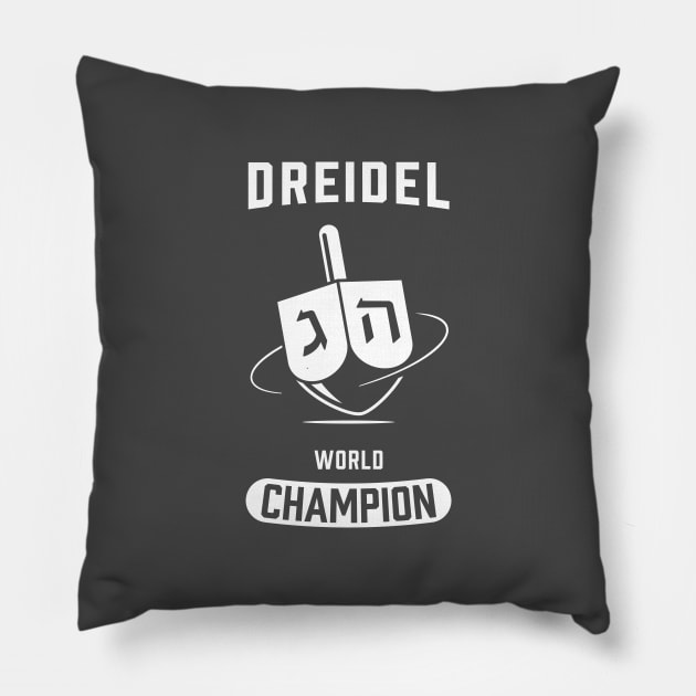 Dreidel World Champion Pillow by zoljo