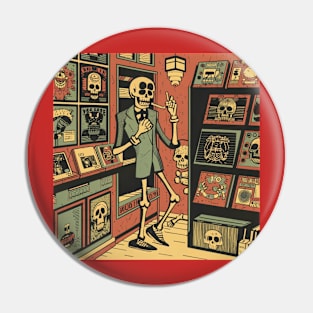 Record shop Pin