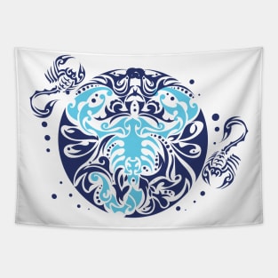 Scorpio Zodiac Astrology Sign Tapestry