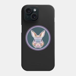 Rabbit Bunny Cute Pop Art Colorful Geometric Bunny Love Phone Case