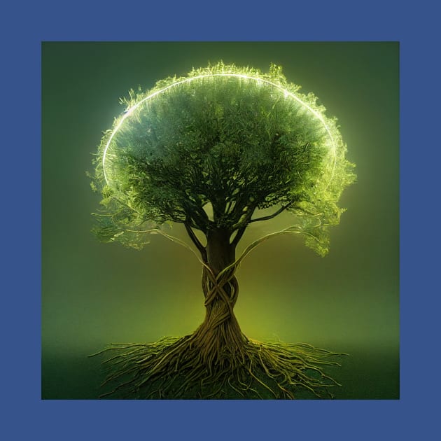 Yggdrasil World Tree of Life by Grassroots Green