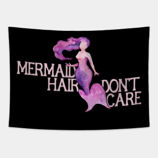 Mermaid Hair Don't Care Tapestry