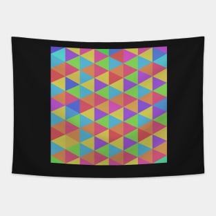 colorful geometrical pattern Tapestry