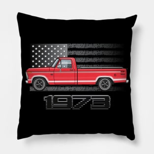 REd 1973 Pillow